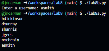 lab8b.py sample output